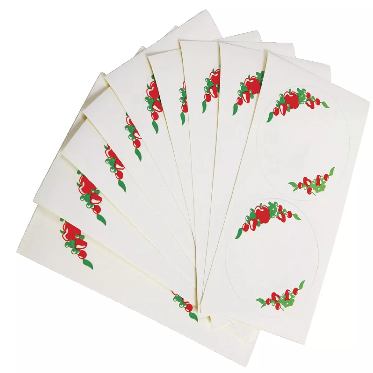 Norpro 4-1/2 In. x 2-1/2 In. Round Canning Label (24-Pack)