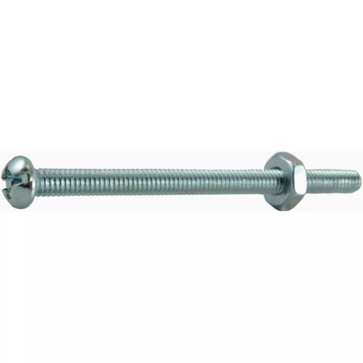 Midwest Fastener #8-32 x 2-1/2 In. Zinc Plated Steel Coarse Thread Combo Round Head Machine Screws (5 Ct.)