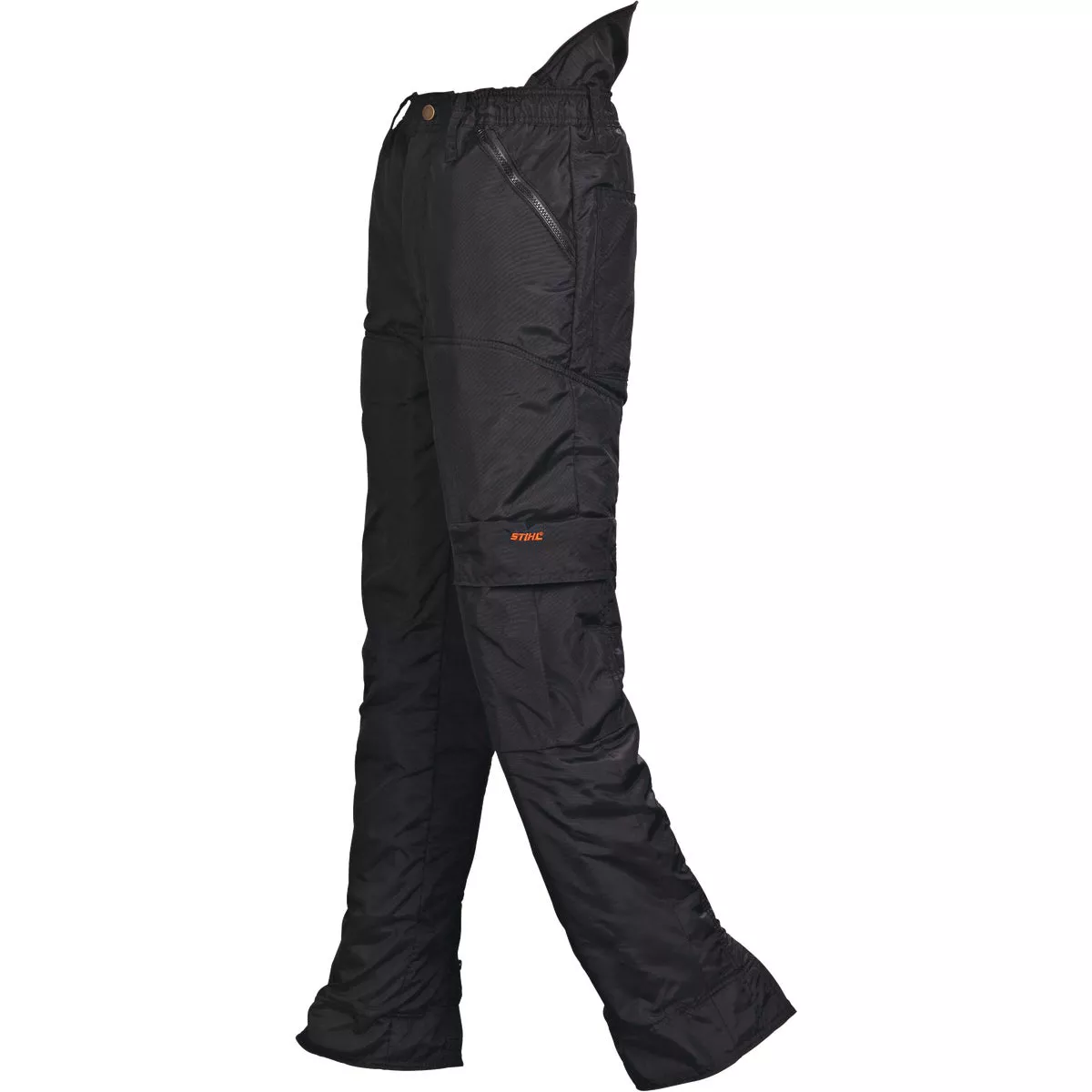 STIHL Dynamic 6-Layer Men's Large Black Winter Protective Work Pants