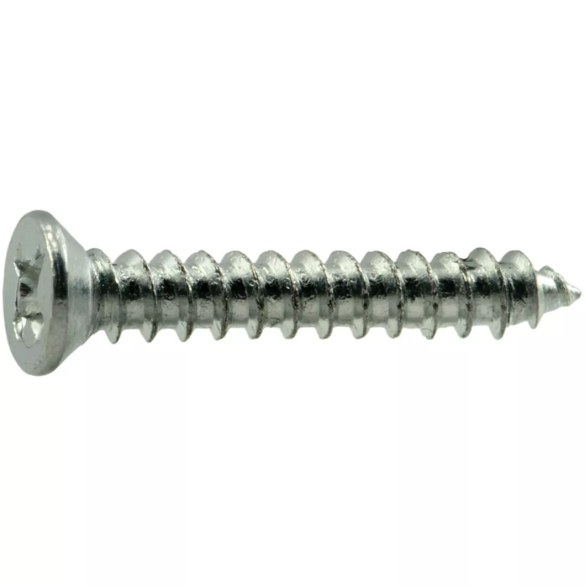 Midwest Fastener #4 x 3/4 In. Zinc Plated Steel Phillips Flat Head Wood Screws (100 Ct.)-