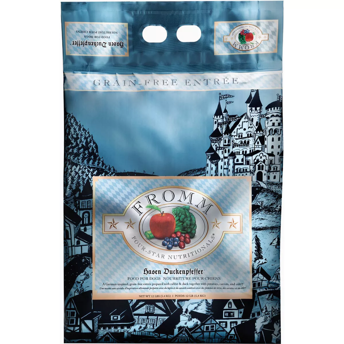 Fromm Four-Star Nutritionals Hasen Duckenpfeffer Dry Dog Food, 12 Lb.