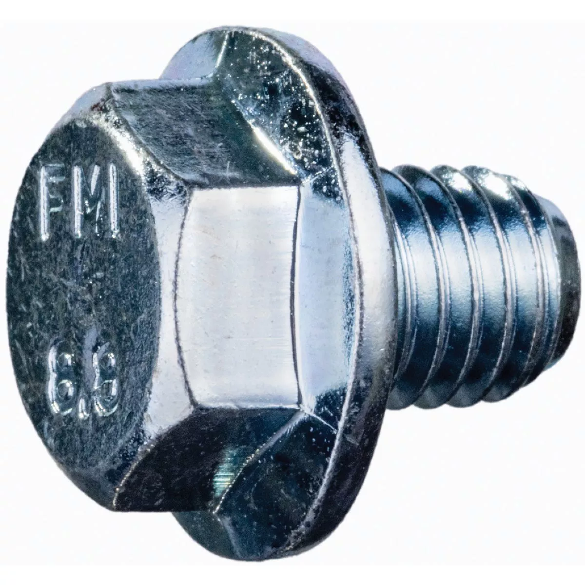 Midwest Fastener 3/4 In.-10 x 2-1/2 In. Zinc Plated Grade 8 Steel Coarse Thread Hex Washer Head Flange Bolts (2 Ct.)-