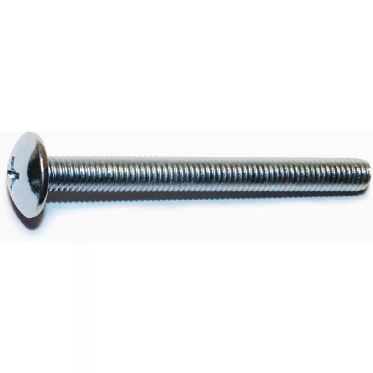 Midwest Fastener 5mm-0.8 x 50mm Zinc Plated Class 4.8 Steel Coarse Thread Phillips Truss Head Machine Screws (8 Ct.)-