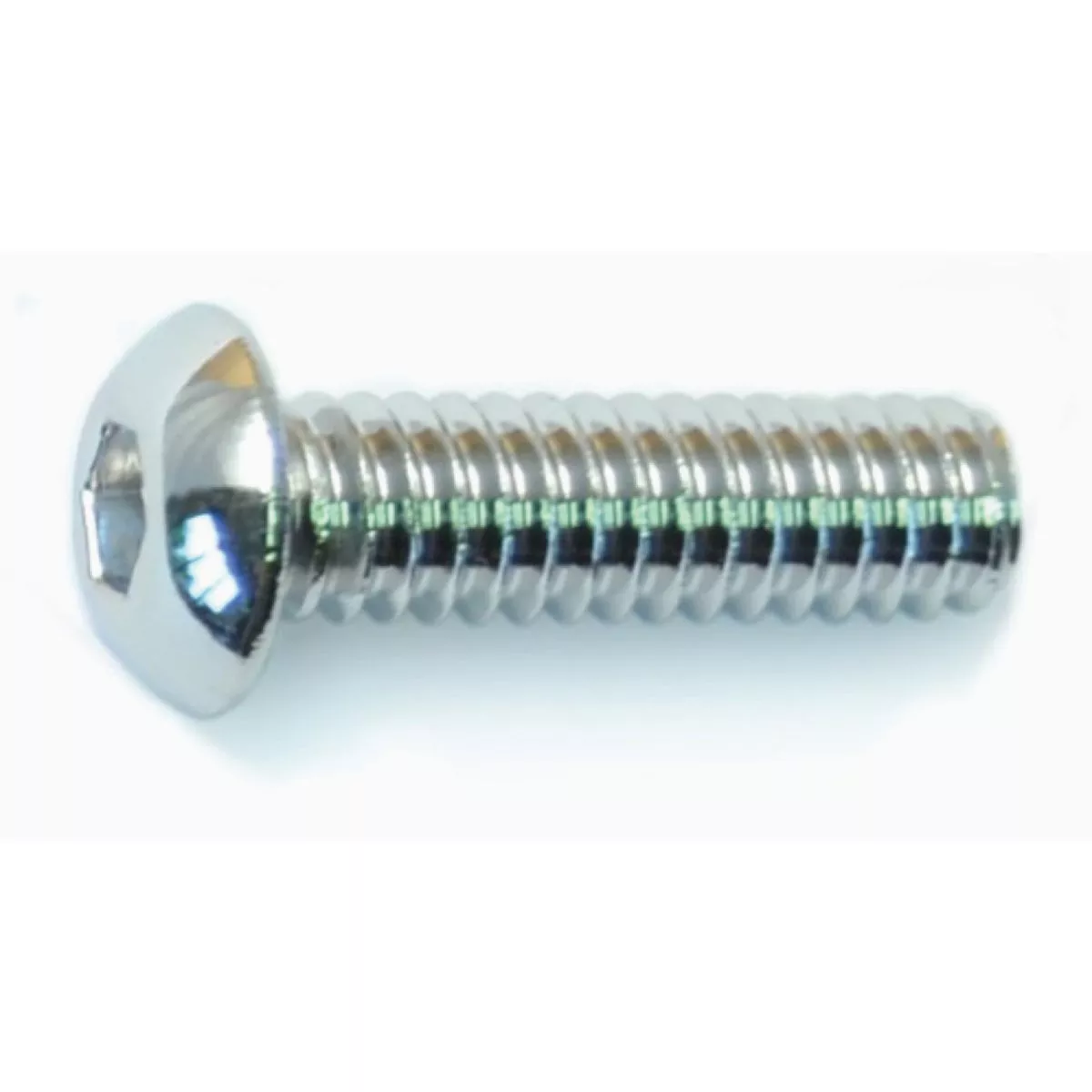 Midwest Fastener 1/4 In.-20 x 7/8 In. Polished 18-8 Stainless Steel Coarse Thread Button Head Socket Cap Screws (6 Ct.)