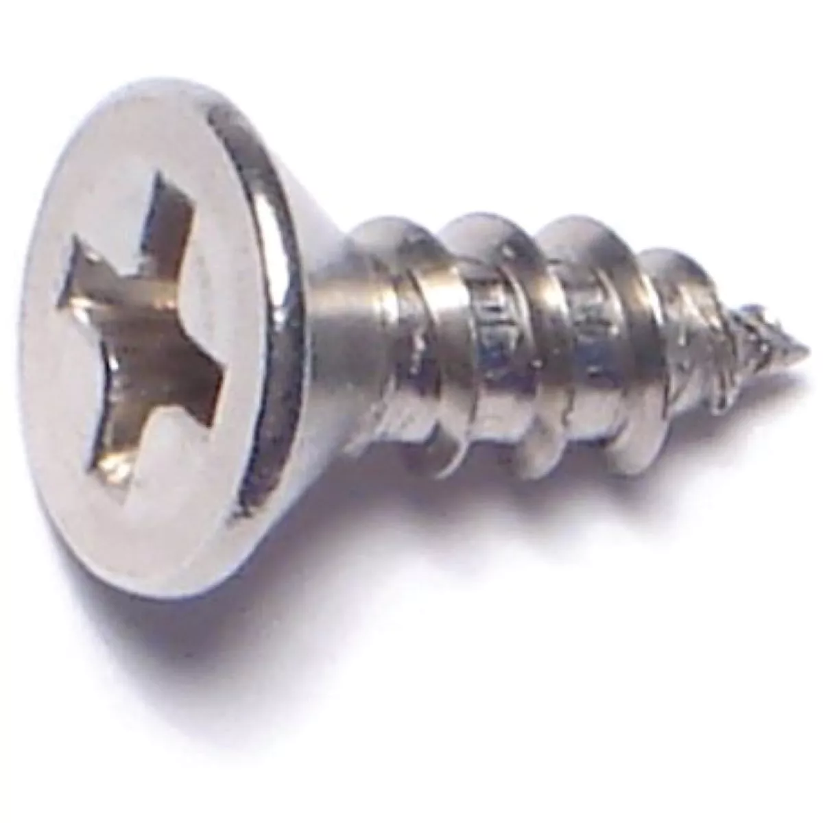 Midwest Fastener #8 x 1/2 In. 18-8 Stainless Steel Phillips Flat Head Wood Screws (30 Ct.)