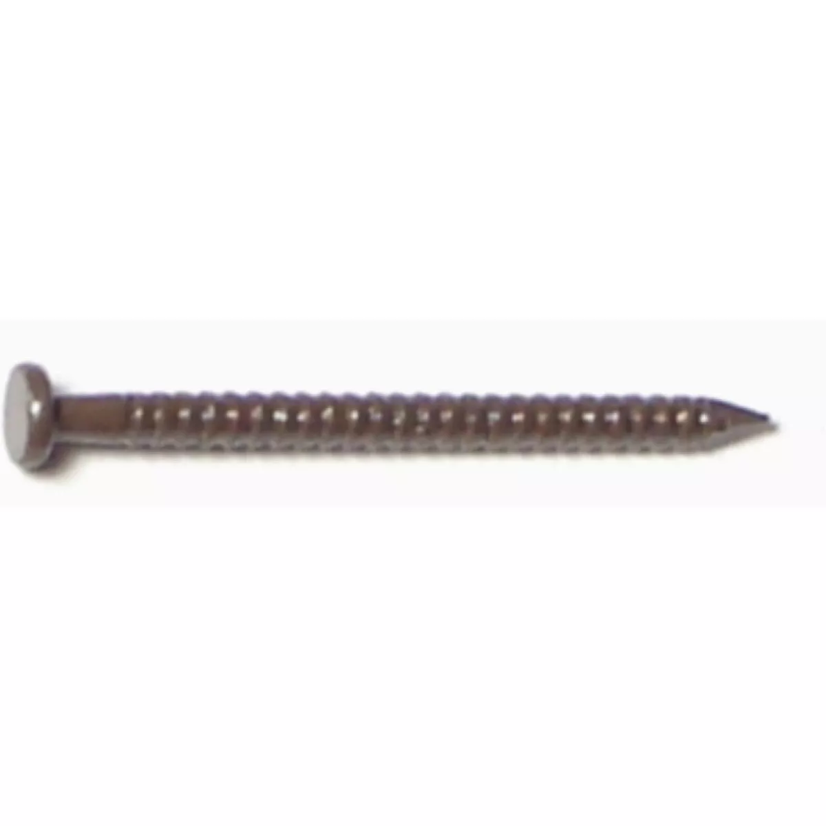 Midwest Fastener 1 In. Walnut Brown Painted Steel Panel Flat Head Nails (5 Ct.)