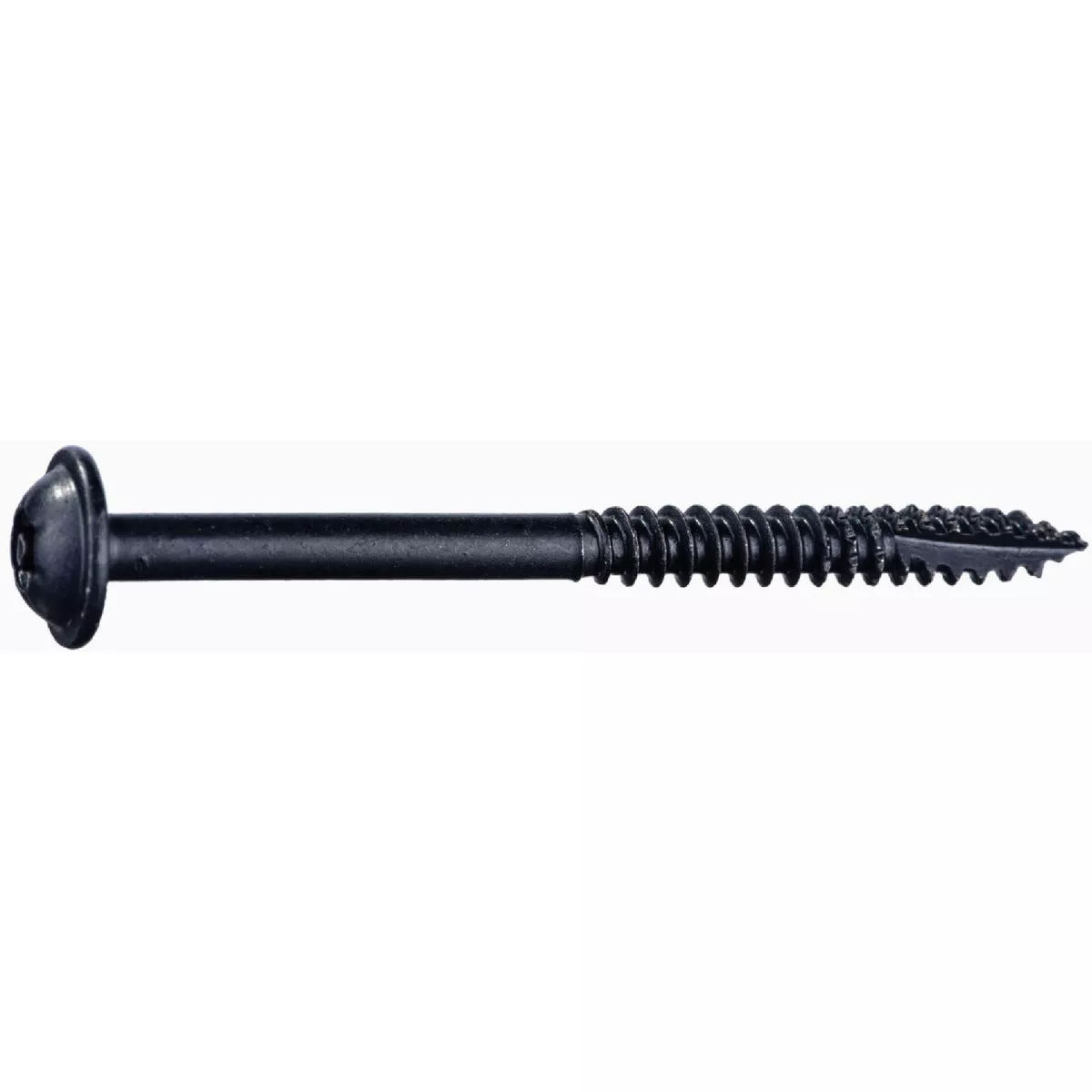 Midwest Fastener SaberDrive #7 x 2 In. Black Phosphate Steel Fine Thread Star Drive Round Washer Head Pocket Screws (132 Ct.)-
