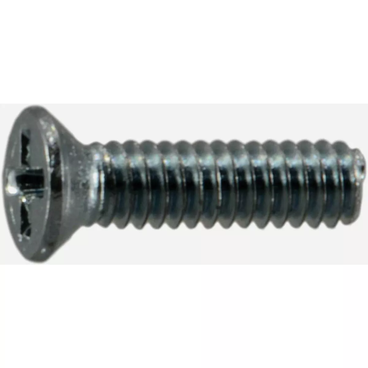 Midwest Fastener #0-80 x 1/4 In. Zinc Plated Steel Fine Thread Phillips Flat Head Machine Screws (30 Ct.)