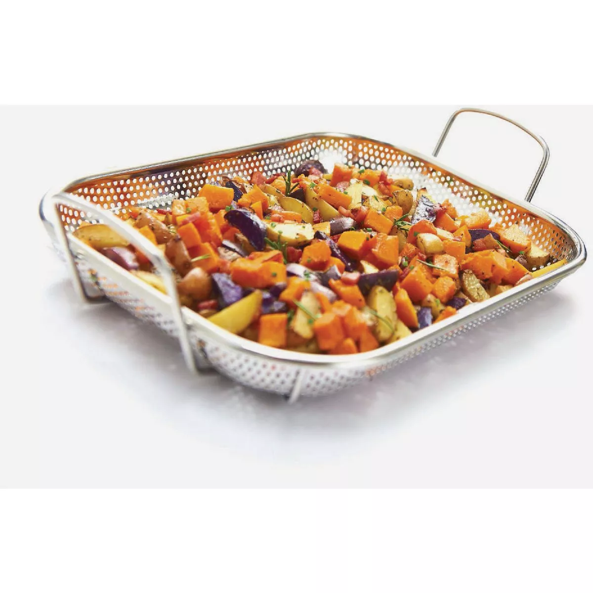Broil King 14 In. x 10.25 In. Stainless Steel Rectangular Roaster Basket