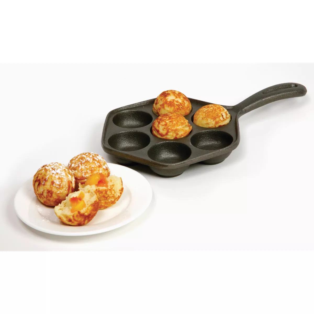Norpro Stuffed Pancake Munk Cast Iron Grill Pan