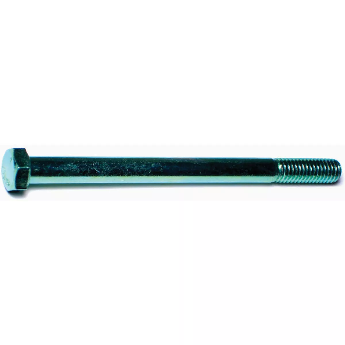 Midwest Fastener 3/8 In.-16 x 5 In. Green Rinsed Zinc Plated Grade 5 Steel Coarse Thread Hex Cap Screws