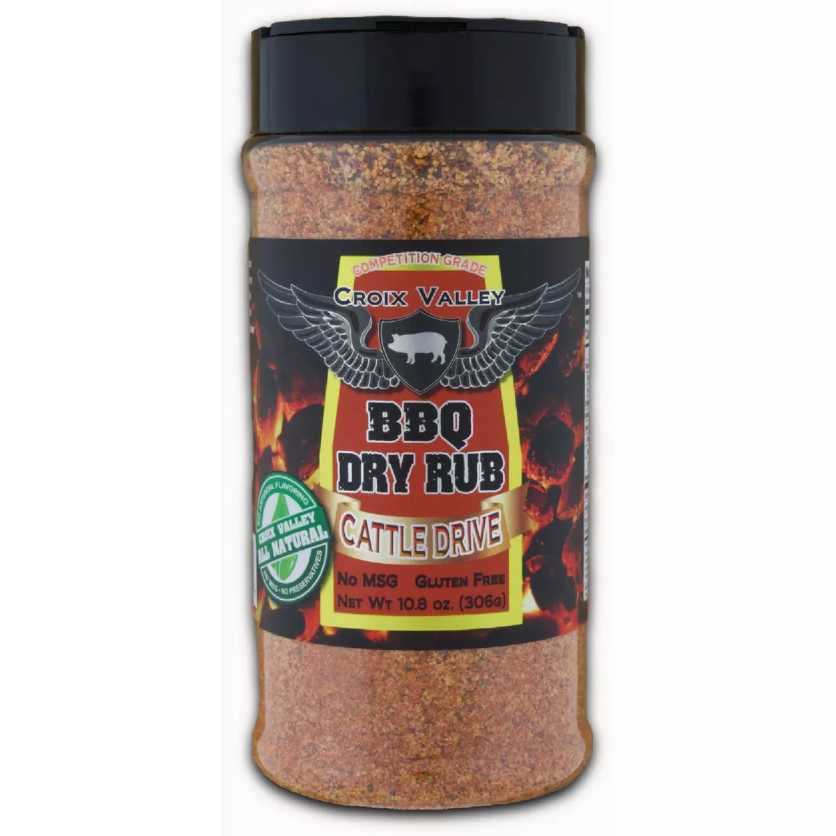 Croix Valley 10.8 Oz. Cattle Drive BBQ Dry Rub