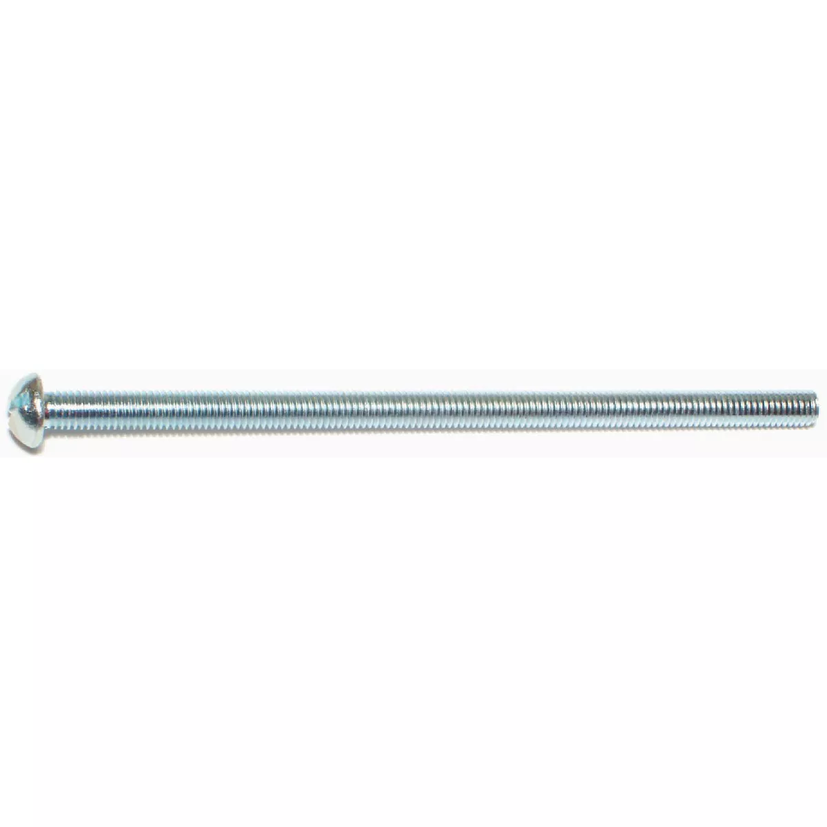 Midwest Fastener #10-32 x 4 In. Zinc Plated Steel Fine Thread Slotted Round Head Machine Screws