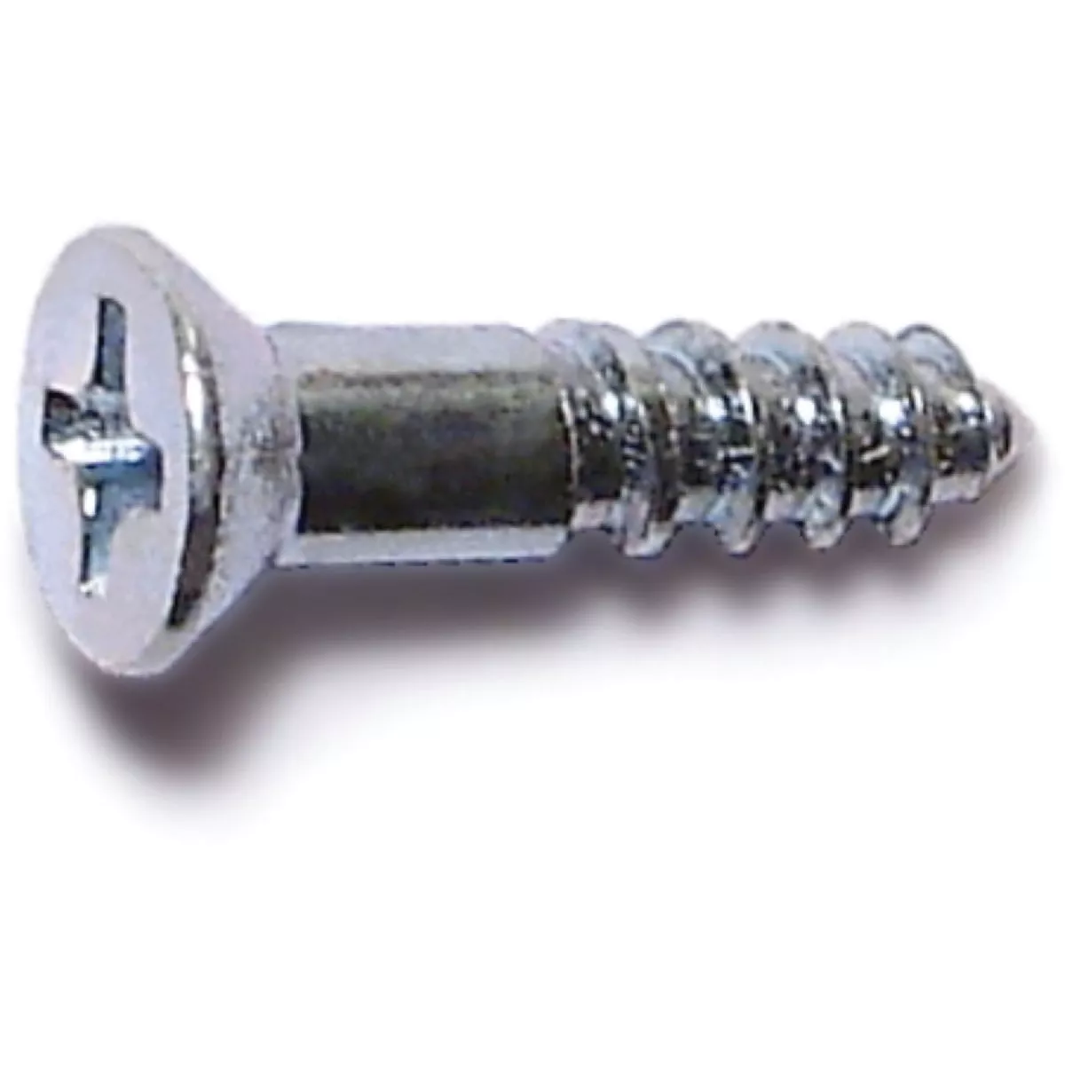 Midwest Fastener #6 x 5/8 In. Zinc Plated Steel Phillips Flat Head Wood Screws