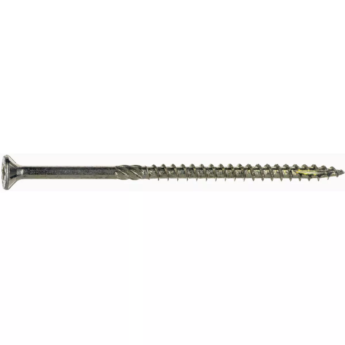 Midwest Fastener #10 x 4 In. Zinc Plated Steel Star Drive Nibs Bugle Head Wood Screws