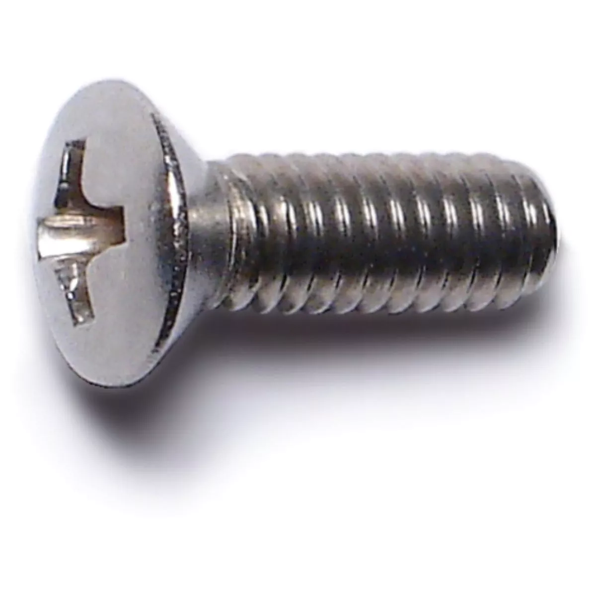 Midwest Fastener #8-32 x 1/2 In. 18-8 Stainless Steel Coarse Thread Phillips Oval Head Machine Screws