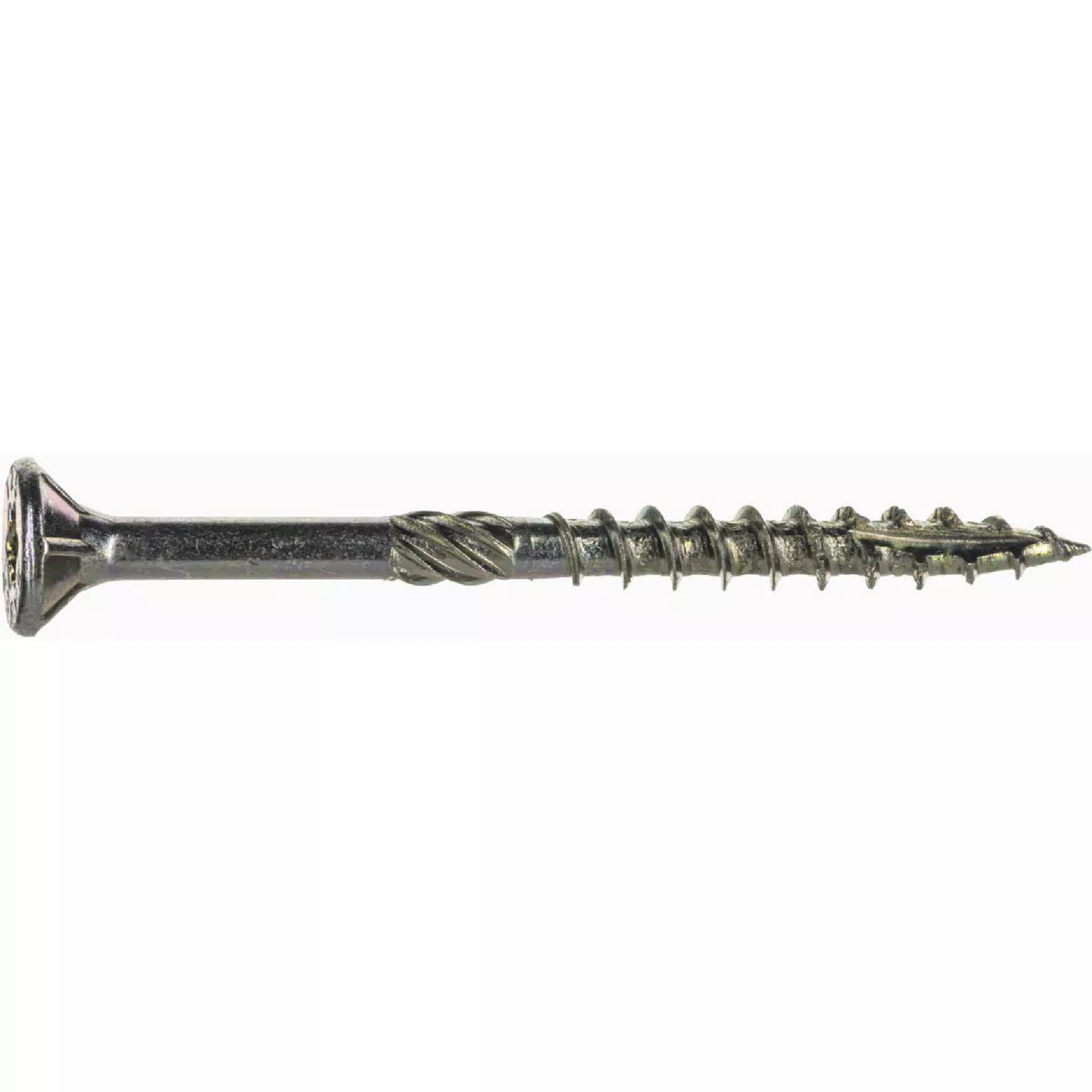 Midwest Fastener #9 x 2-1/4 In. Zinc Plated Steel Star Drive Nibs Bugle Head Wood Screws