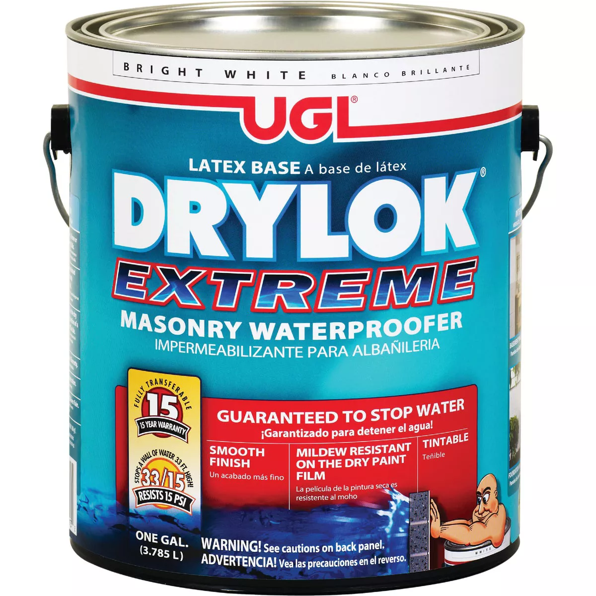 Drylok Extreme White Flat Masonry Waterproofer, 1 Qt.