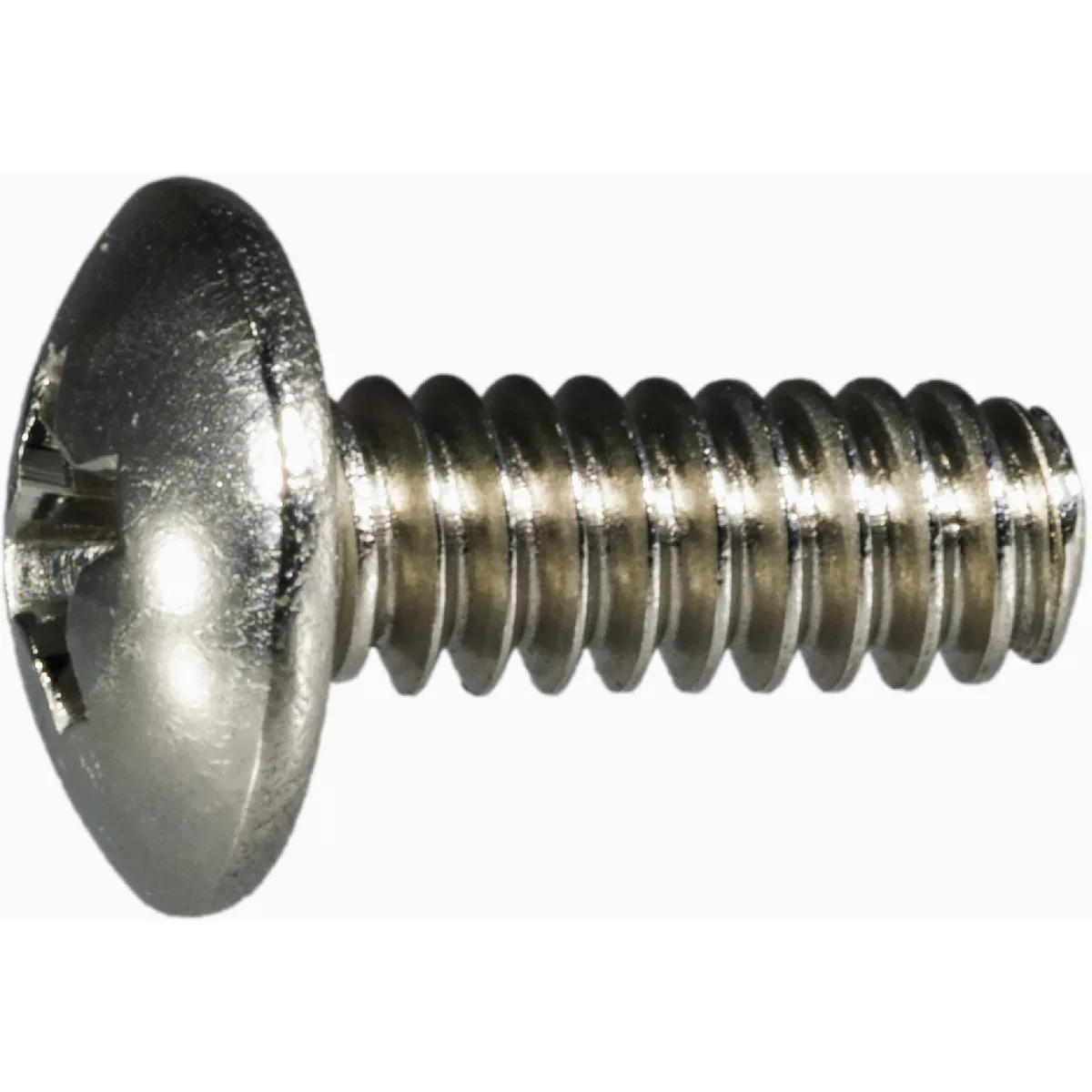 Midwest Fastener #6-32 x 3/8 In. 18-8 Stainless Steel Coarse Thread Phillips Truss Head Machine Screws (25 Ct.)-