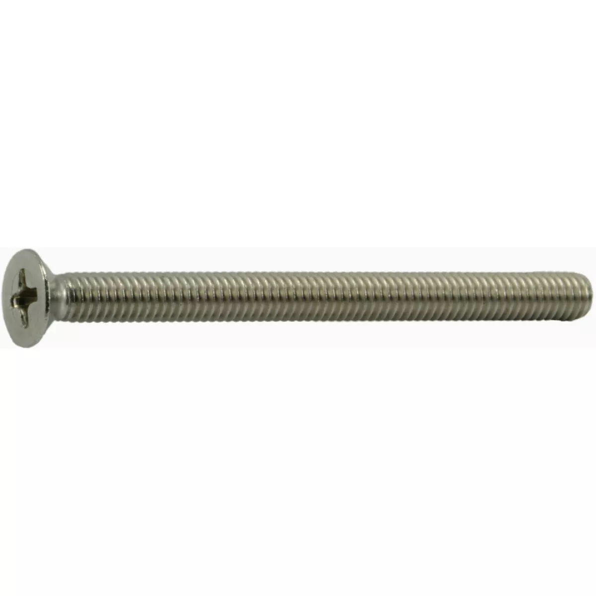 Midwest Fastener 4mm-0.7 x 50mm A2 Stainless Steel Coarse Thread Phillips Flat Head Machine Screws (10 Ct.)-