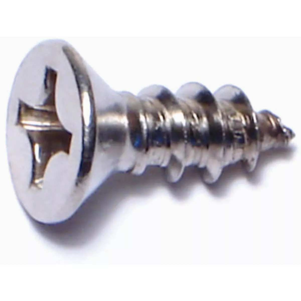 Midwest Fastener #12 x 5/8 In. 18-8 Stainless Steel Phillips Flat Head Sheet Metal Screws (20 Ct.)