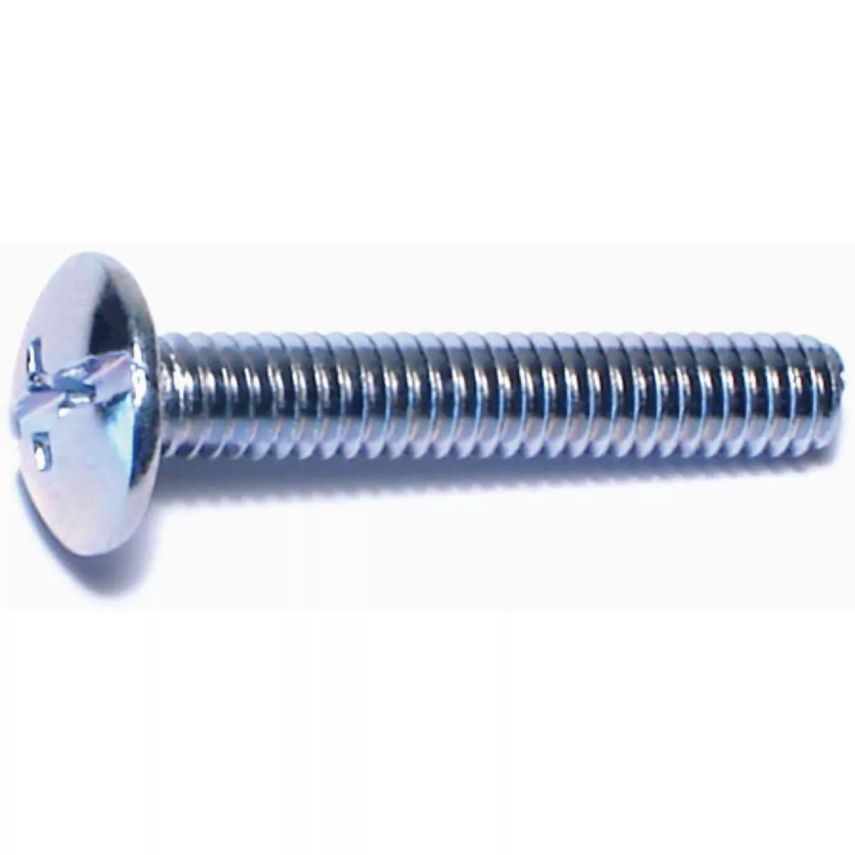 Midwest Fastener #8-32 x 1 In. Zinc Plated Steel Coarse Thread Combo Truss Head Machine Screws (30 Ct.)