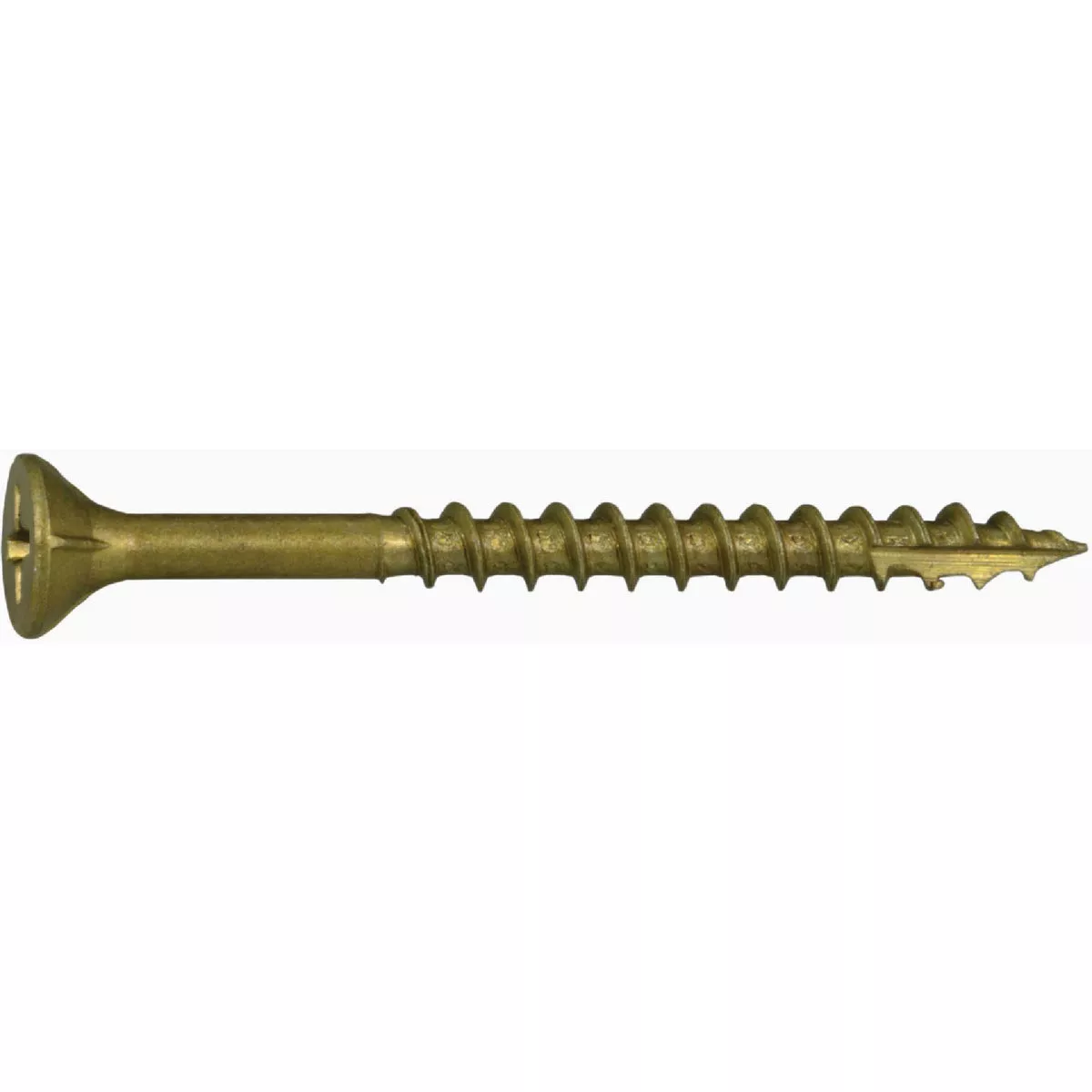 Midwest Fastener #7 x 2 In. Tan Ruspert Coated Steel Phillips Bugle Head Deck Screws (148 Ct.)