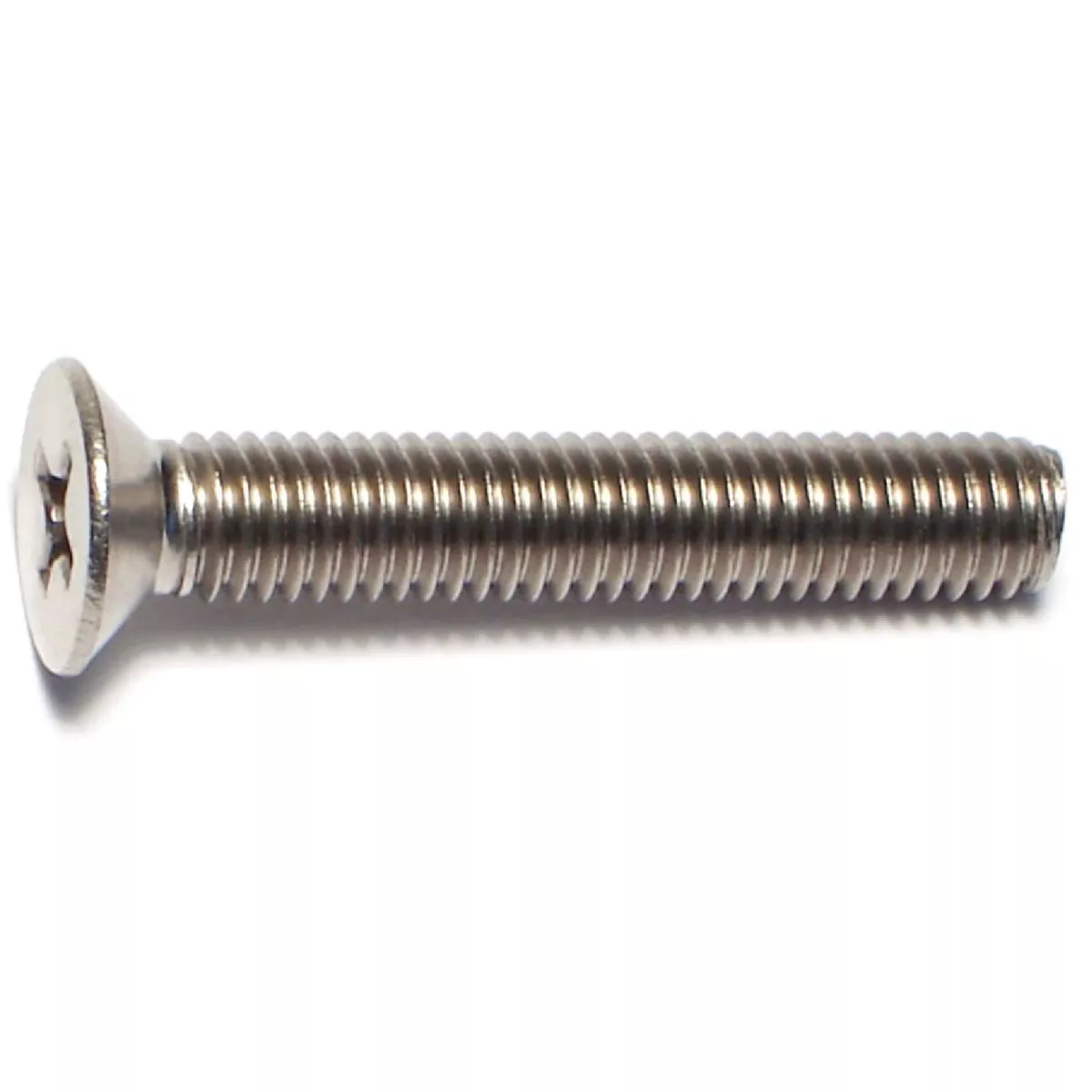Midwest Fastener 5mm-0.8 x 30mm A2 Stainless Steel Coarse Thread Phillips Flat Head Machine Screws (12 Ct.)