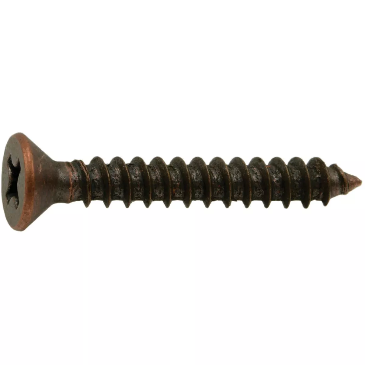 Midwest Fastener #6 x 1 In. Steel Phillips Flat Head Decorative Sheet Metal Screws (12 Ct.)