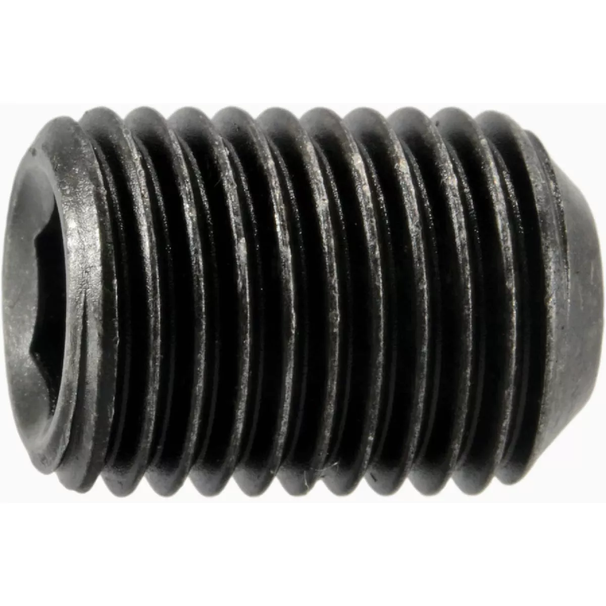 Midwest Fastener 7/16 In.-20 x 5/8 In. Steel Fine Thread Hex Socket Headless Set Screws