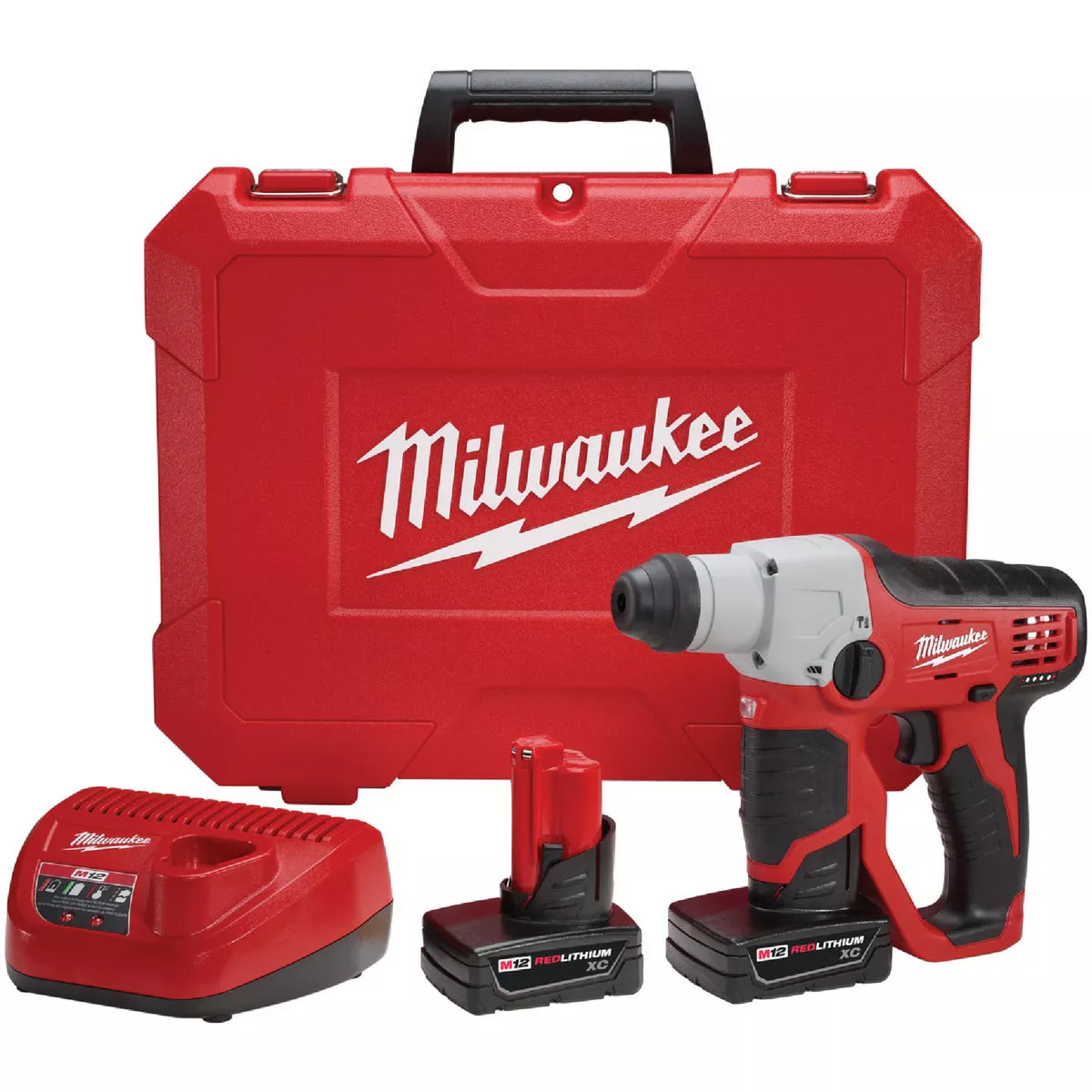 Milwaukee M12 12 V. 1/2 In. Keyless Cordless Rotary Hammer Kit