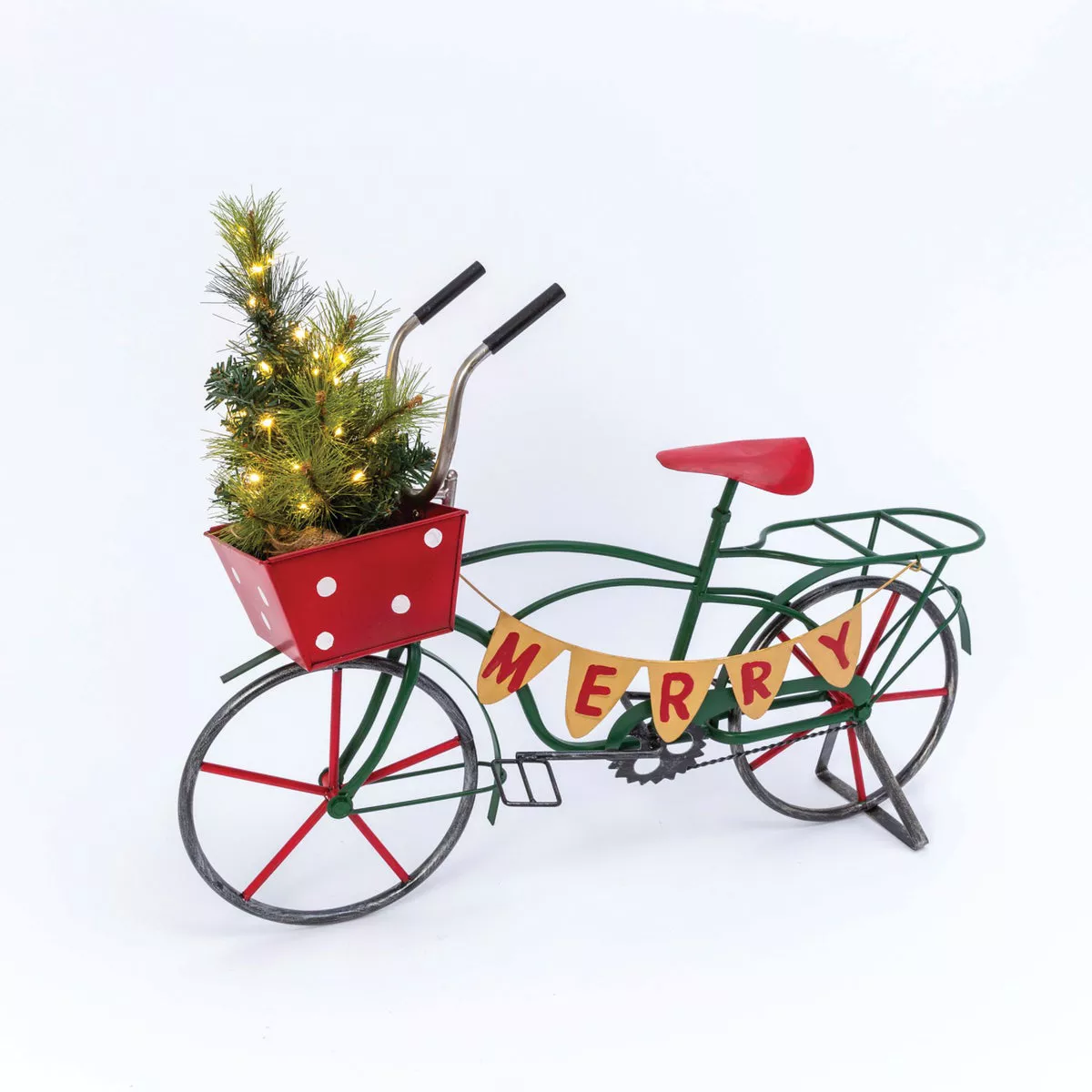 Gerson 30.3 In. L. Metal Holiday Bicycle