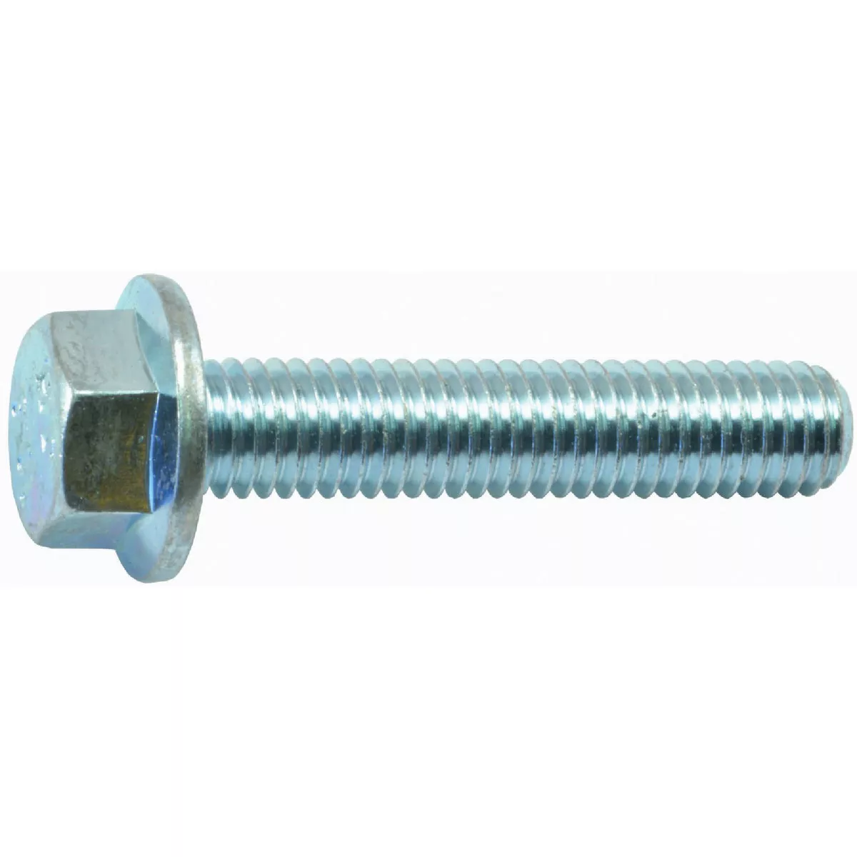 Midwest Fastener 5/8 In.-18 x 4 In. Zinc Plated Grade 8 Steel Fine Thread Hex Washer Head Flange Bolts (2 Ct.)-