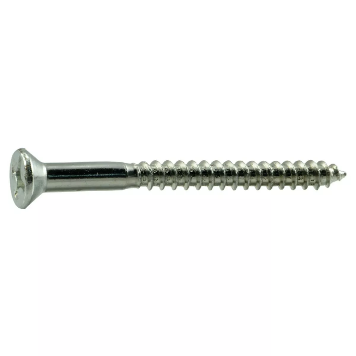 Midwest Fastener #12 x 2-1/2 In. Zinc Plated Steel Phillips Flat Head Wood Screws (8 Ct.)