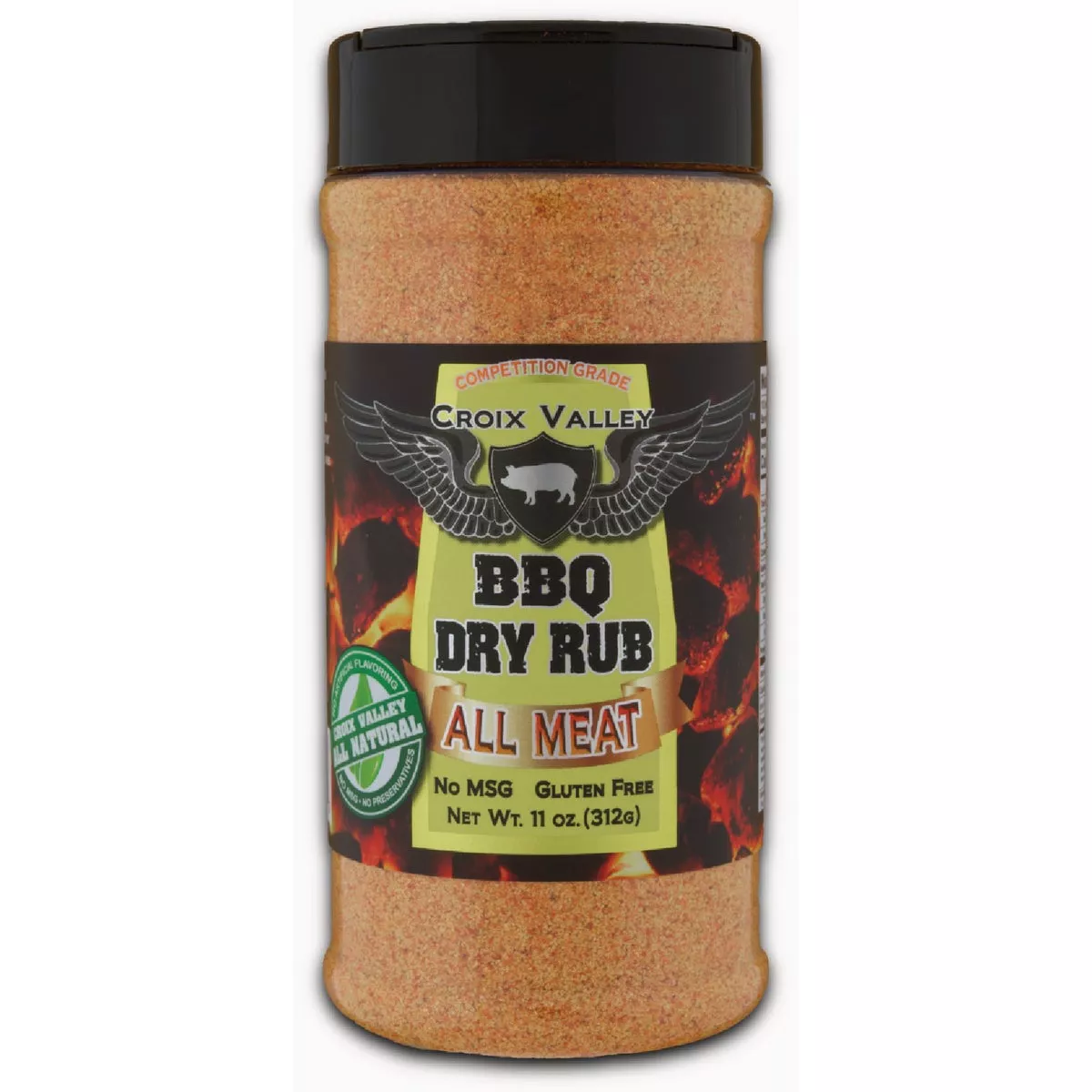 Croix Valley 11 Oz. All Meat BBQ Dry Rub