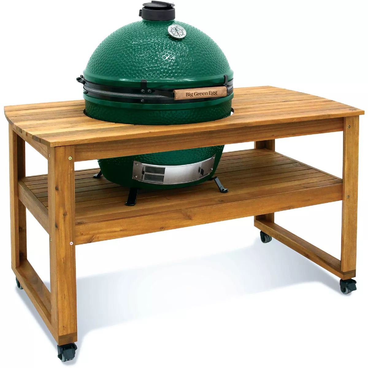 Big Green Egg XL Egg Solid Acacia Hardwood Table