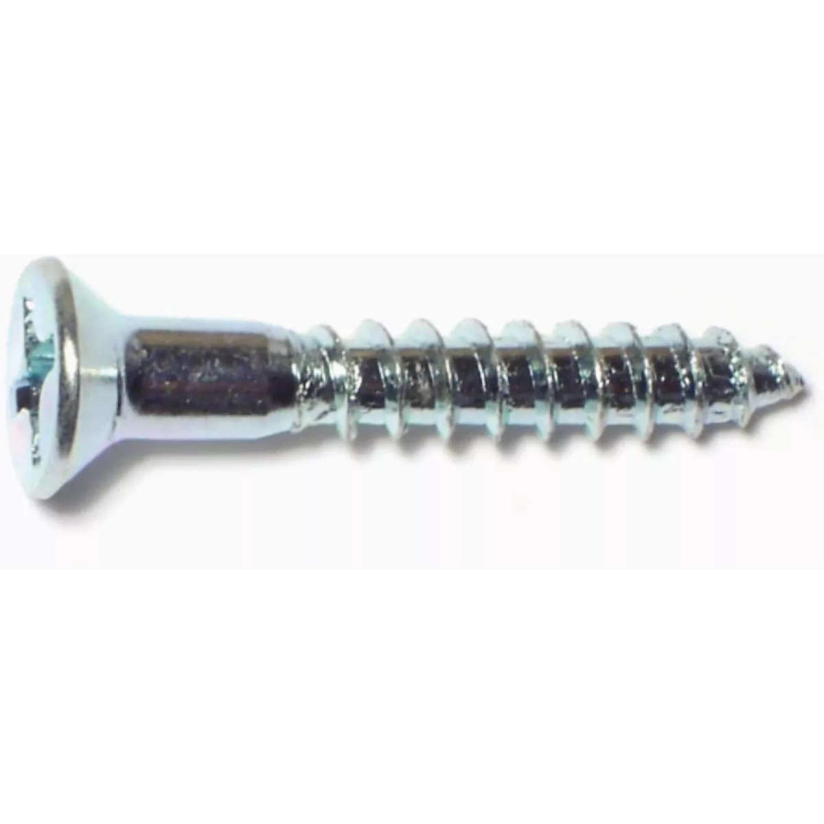 Midwest Fastener #10 x 1-1/4 In. Zinc Plated Steel Phillips Flat Head Wood Screws (1 Ct.)