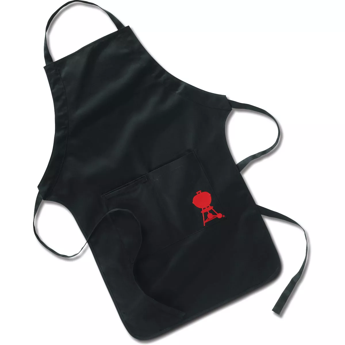 Weber Black Cotton Red Kettle Apron