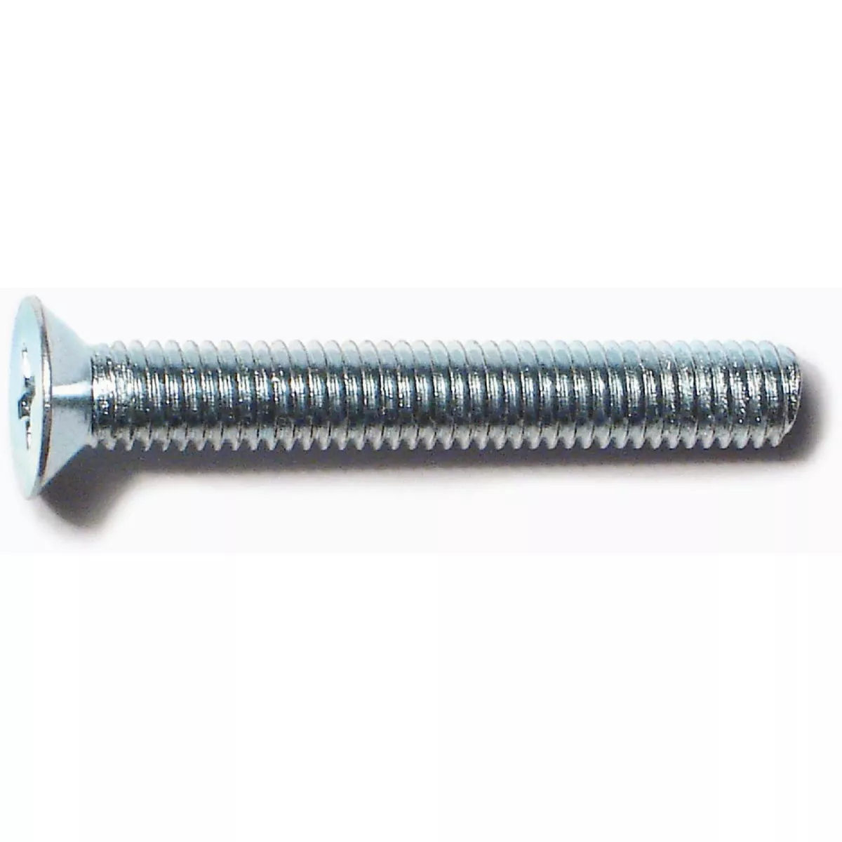 Midwest Fastener 5mm-0.8 x 35mm Zinc Plated Class 4.8 Steel Coarse Thread Phillips Flat Head Machine Screws (50 Ct.)