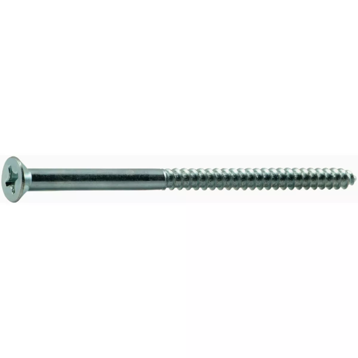 Midwest Fastener #12 x 4 In. Zinc Plated Steel Phillips Flat Head Wood Screws (5 Ct.)-