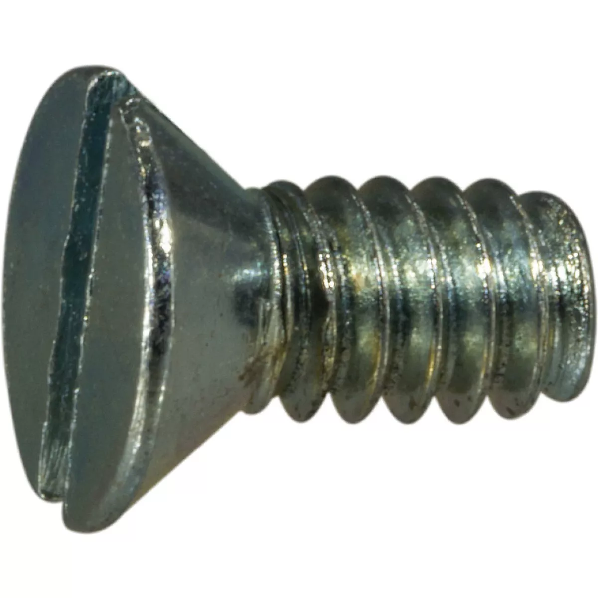 Midwest Fastener #10-24 x 3/8 In. Zinc Plated Steel Coarse Thread Slotted Flat Head Machine Screws