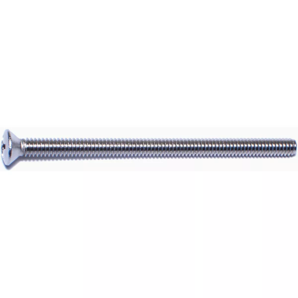 Midwest Fastener 1/4 In.-20 x 4 In. 18-8 Stainless Steel Coarse Thread Phillips Oval Head Machine Screws (2 Ct.)