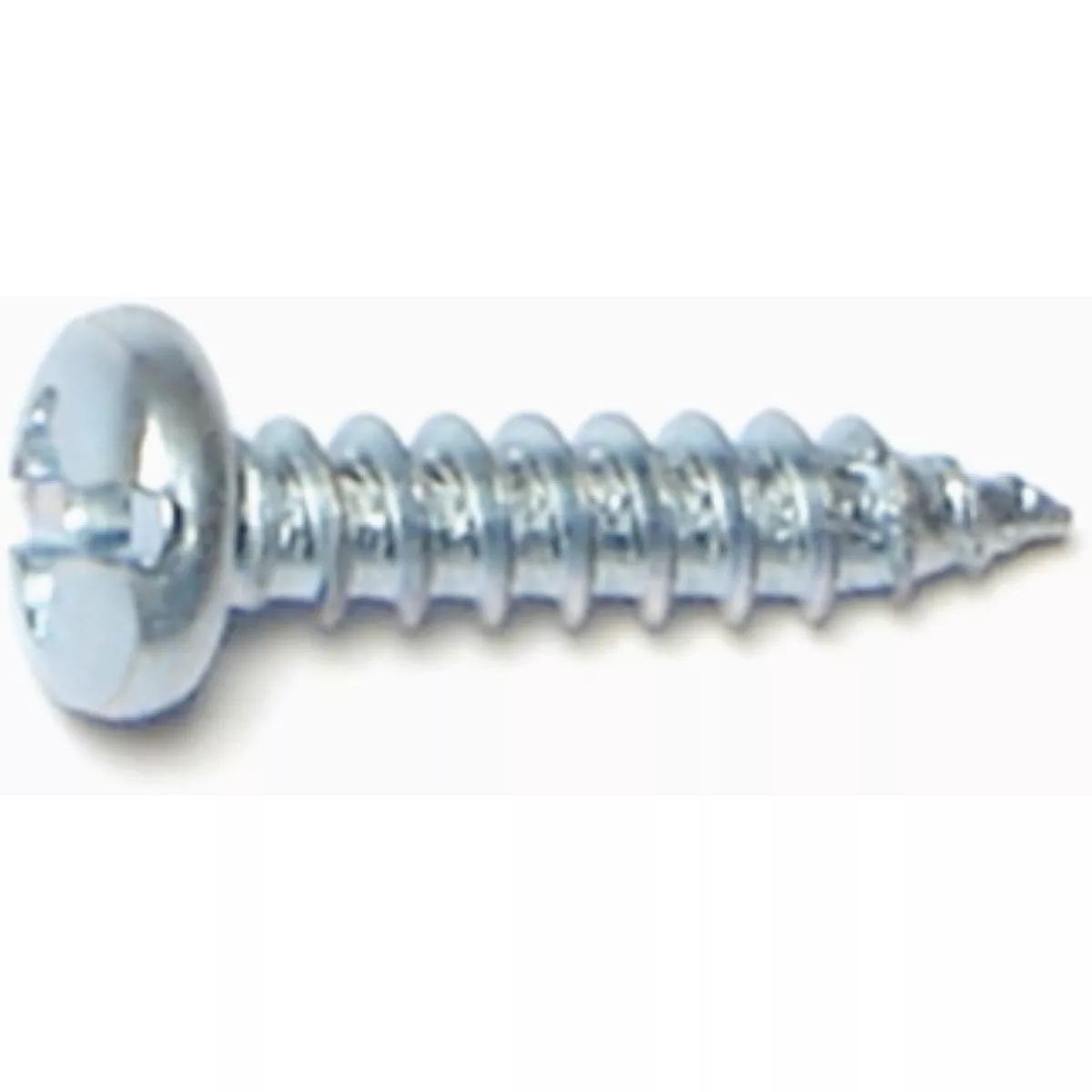 Midwest Fastener #6 x 5/8 In. Zinc Plated Steel Combo Pan Head Sheet Metal Screws (100 Ct.)-