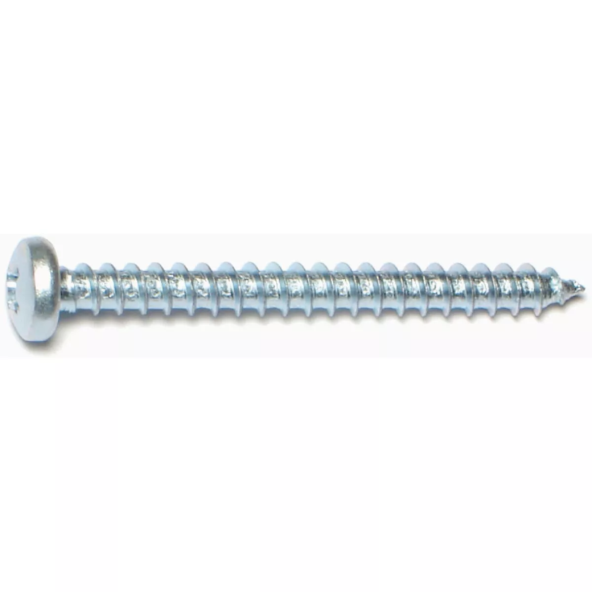 Midwest Fastener #10 x 2 In. Zinc Plated Steel Phillips Pan Head Sheet Metal Screws (1 Ct.)-