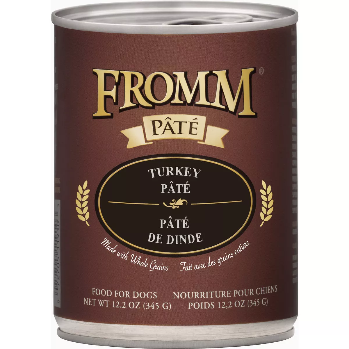 Fromm Pate Turkey Pate Wet Dog Food, 12.2 Oz.