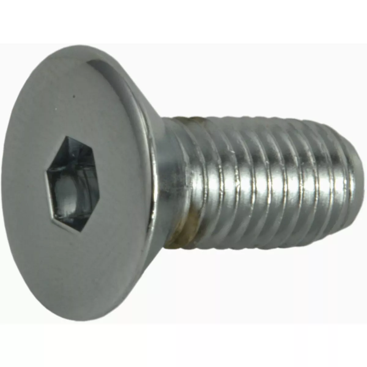 Midwest Fastener 1/4 In.-28 x 5/8 In. Chrome Plated Steel Fine Thread Flat Head Socket Cap Screws (10 Ct.)