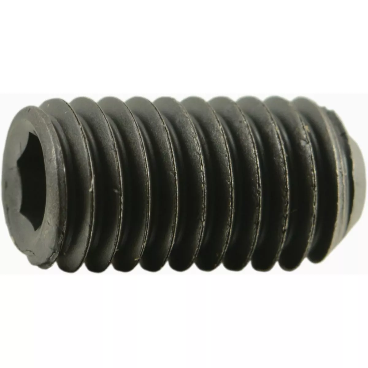 Midwest Fastener #10-32 x 3/8 In. Steel Fine Thread Hex Socket Headless Set Screws (25 Ct.)