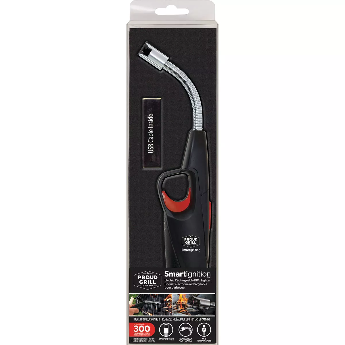 Proud Grill Smartignition 11 In. Black Electric Lighter With Flexible Neck