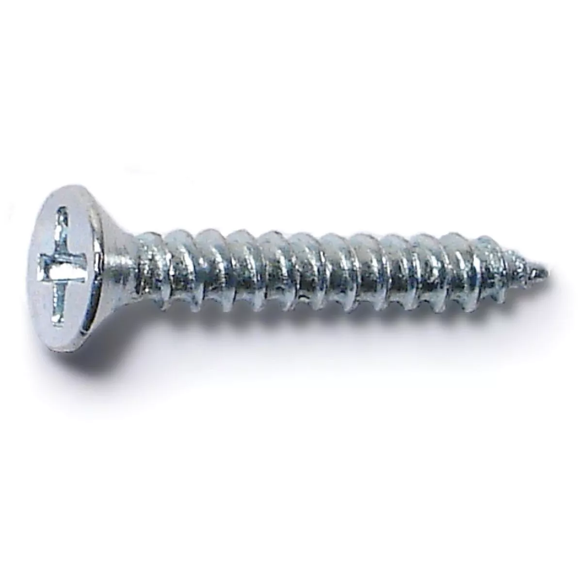 Midwest Fastener #8 x 3/4 In. Zinc Plated Steel Phillips Flat Head Wood Screws (10 Ct.)-
