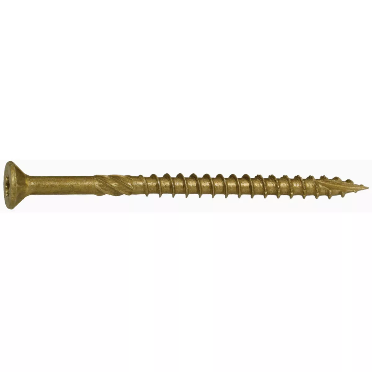 Midwest Fastener #10 x 3 In. Tan XL1500 Coated Steel Star Drive Bugle Head Saberdrive Deck Screws